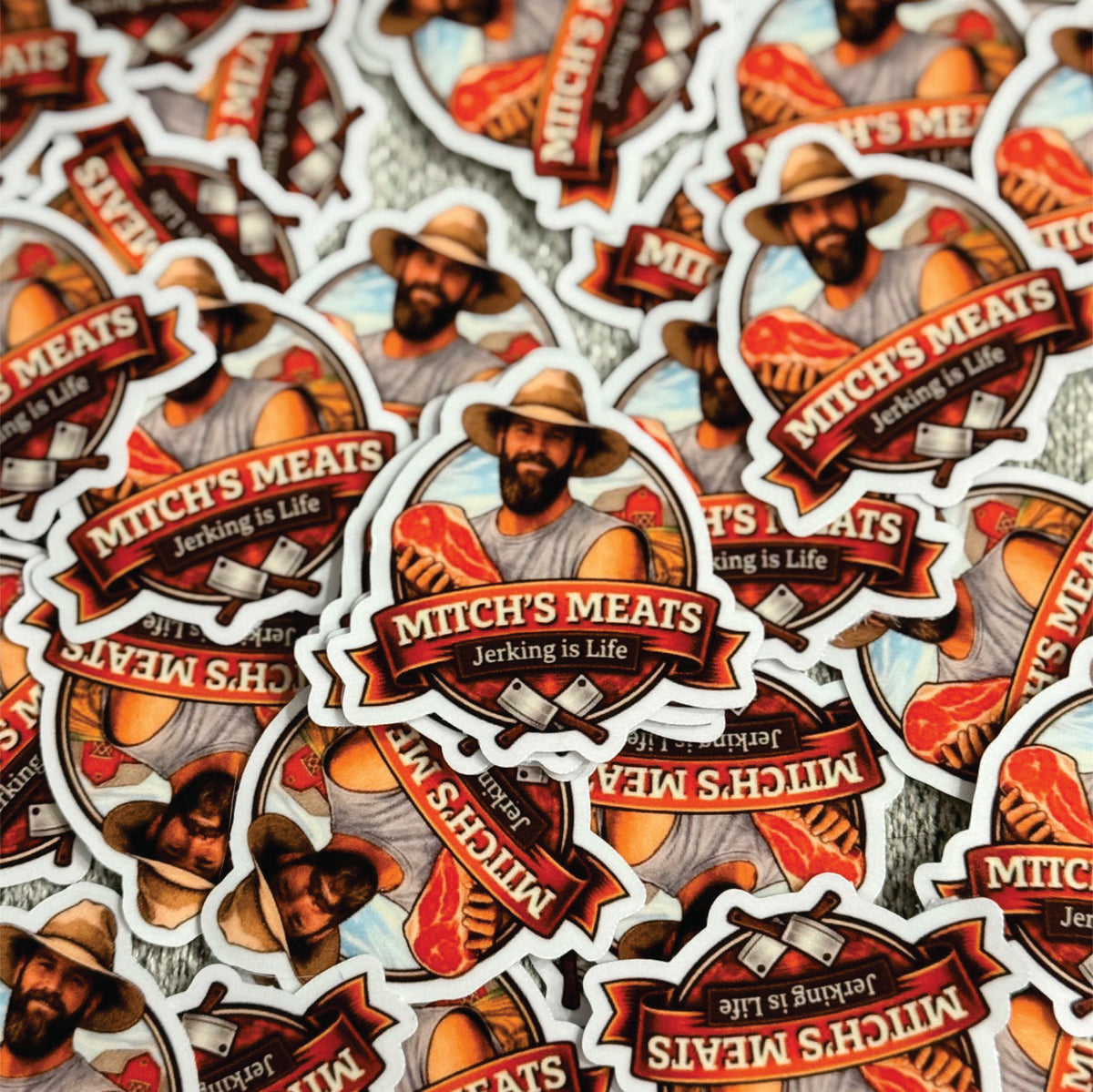 Custom Printed Large Vinyl Stickers