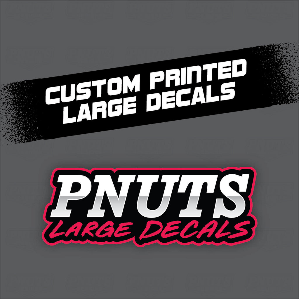Custom Printed Large Vinyl Stickers