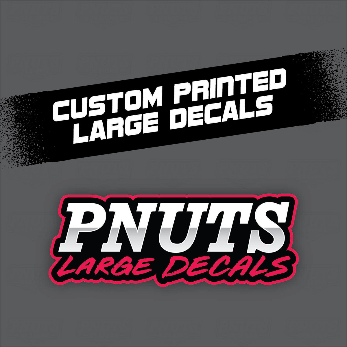 Custom Printed Large Vinyl Stickers