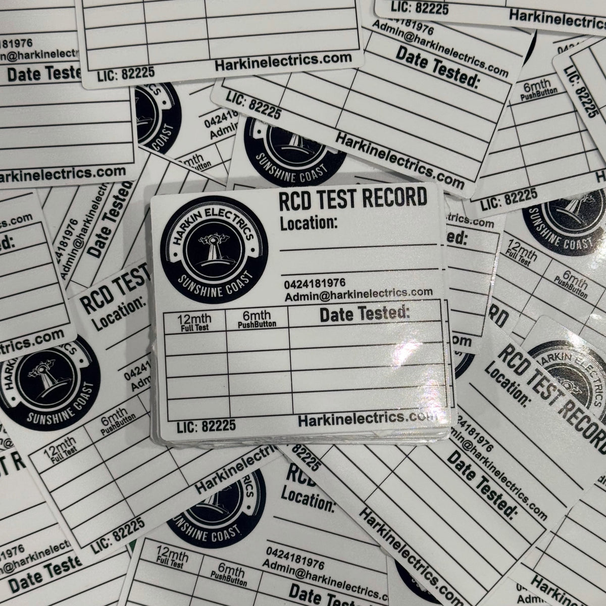 Custom Printed High Tack Stickers