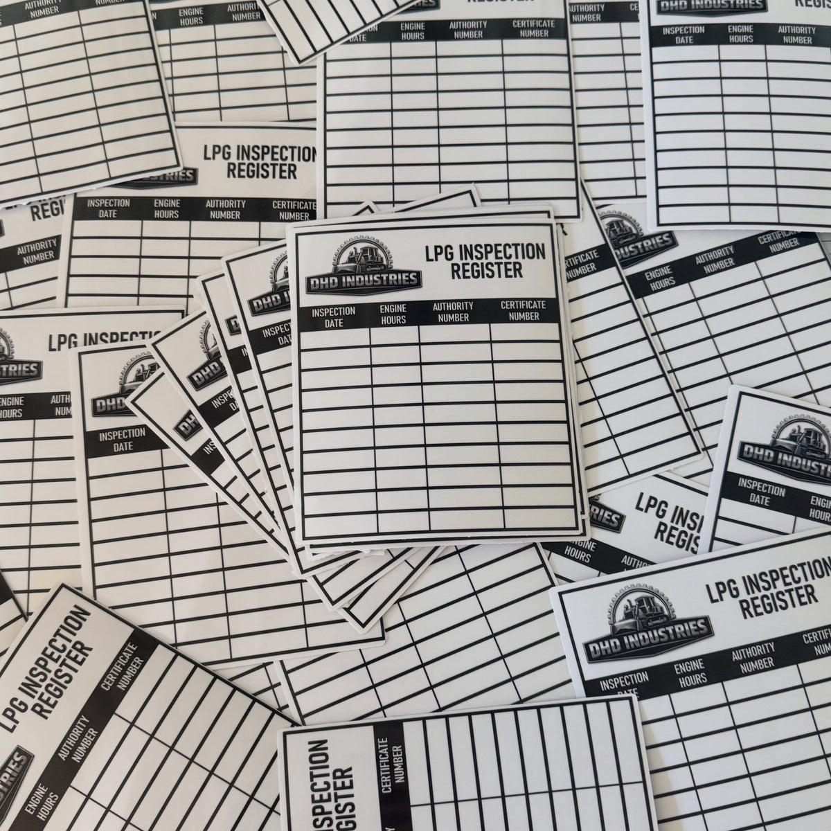 Custom Printed High Tack Stickers