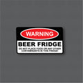 Warning Beer Fridge